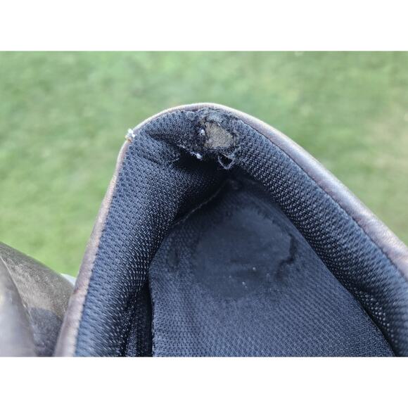 DOC MARTENS Boston BROWN LEATHER OXFORD SHOES MEN 9 Women 10 Distressed Vintage - Picture 7 of 10